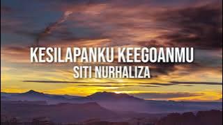 Siti Nurhaliza - Kesilapanku Keegoanmu（ Lyric Video)