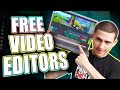 Top 5 Best FREE Video Editing Software NO WATERMARK | 2021