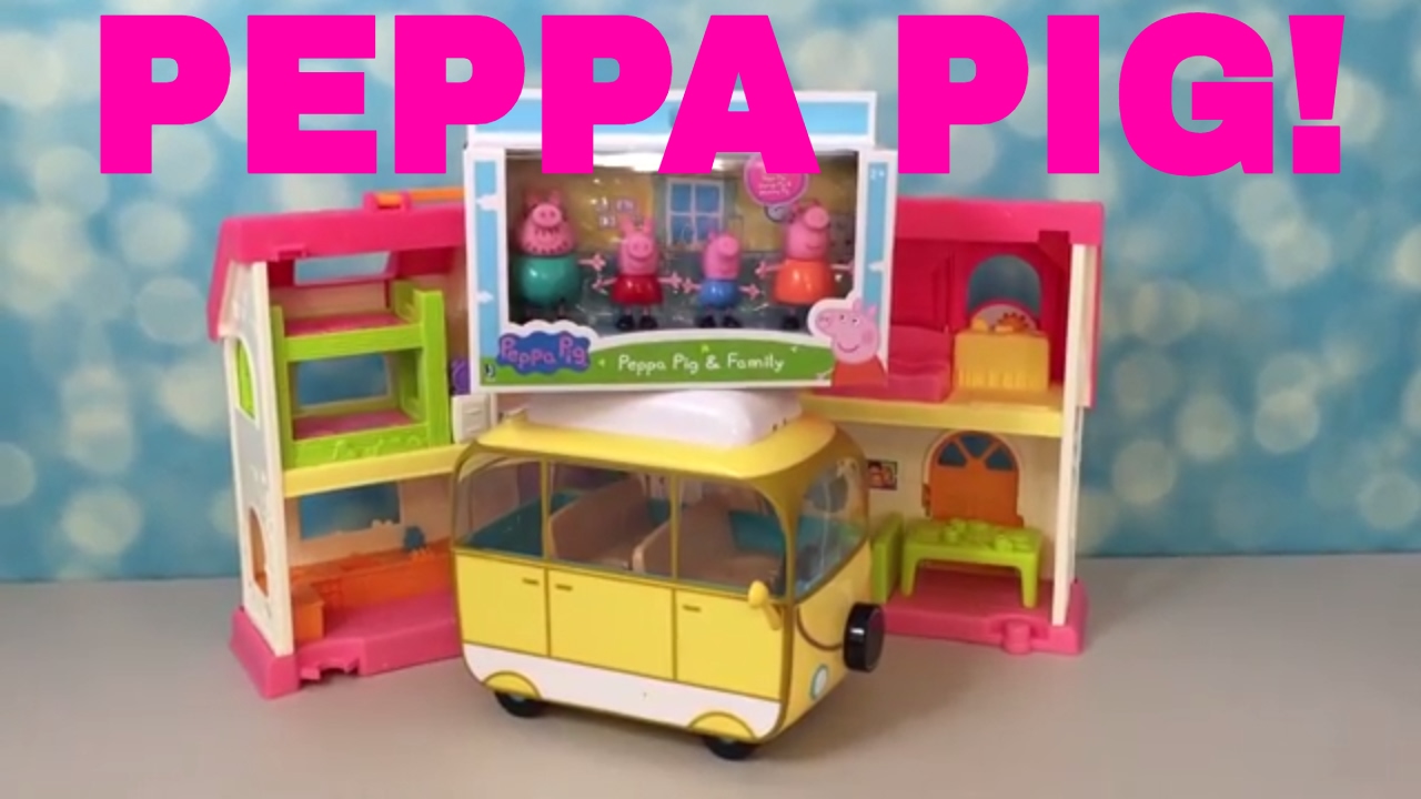 PEPPA PIG FAMILY GOES ON A TRIP TO RIDE THE FERRIS WHEEL! BEN & HOLLY, NANNY PLUM & STRAWBERRY!❤ dollmaker games