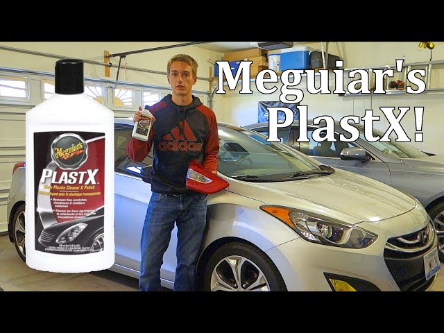 How To Use Meguiars PlastX On Headlights 