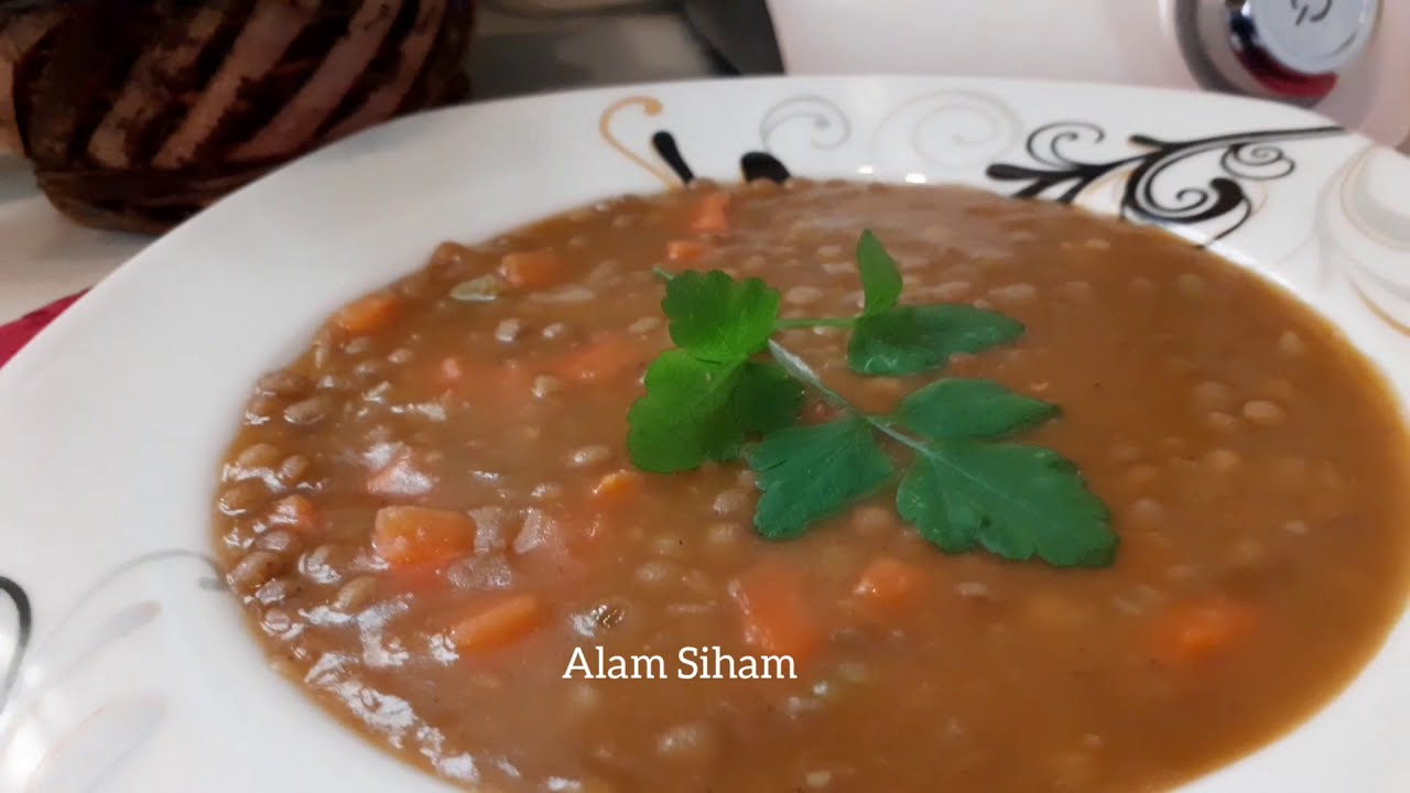 Lentilles au compact cook elite/Recette végétarien