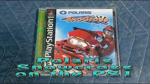 Polaris Snowcross on the PlayStation 1