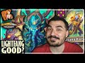 WHY DO I KEEP PLAYING LIGHTFANG?! - Hearthstone Battlegrounds