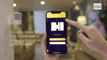 Tura ADUROSMART - How to Pair your ERIA motion sensor with the ERIA hub