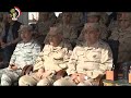 وزير الدفاع أثناء زيارتة للقوات