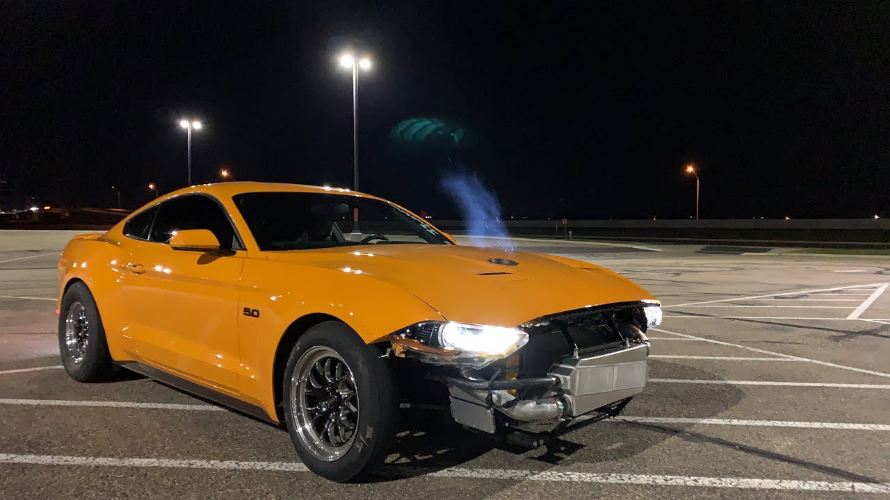 Turbo Mustang Shoots Flames YouTube