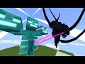 Wither Storm vs Witherzilla - Minecraft PE / Bedrock Edition