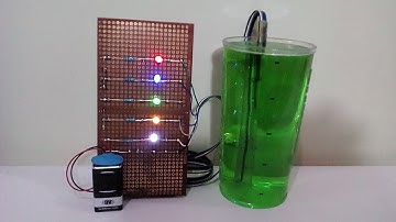 MEMBUAT ALAT PENGUKUR KETINGGIAN AIR hanya dengan menggunakan SENSOR SEDERHANA