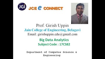 Big Data Analytics - 17CS82 Module 2.5