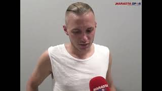 Talha Enes Dege İlk Üm, İlk Maçım Çok Mutluyum