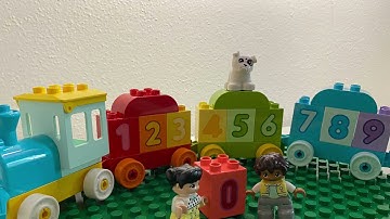 LEGO duplo - Number Train - Learn To Count -10954 - unbox and build