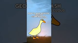 How To Make Realistic Grass +Sky/Clouds In Geometry Dash 🤔
