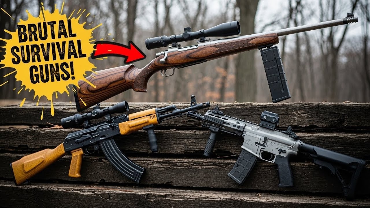 8 видов оружия, которые могут пережить апокалипсис!