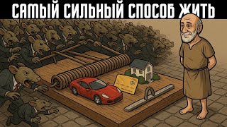 видео: Почему простая жизнь — это высшая сила — Диоген картинка: Почему простая жизнь — это высшая сила — Диоген