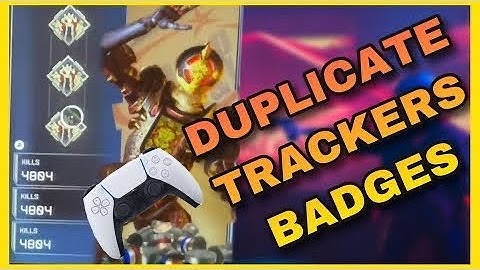 How to DUPLICATE Triple Trackers BADGES on Apex Legends 2025