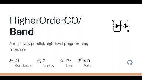 GitHub - HigherOrderCO/Bend: A massively parallel, high-level programming language