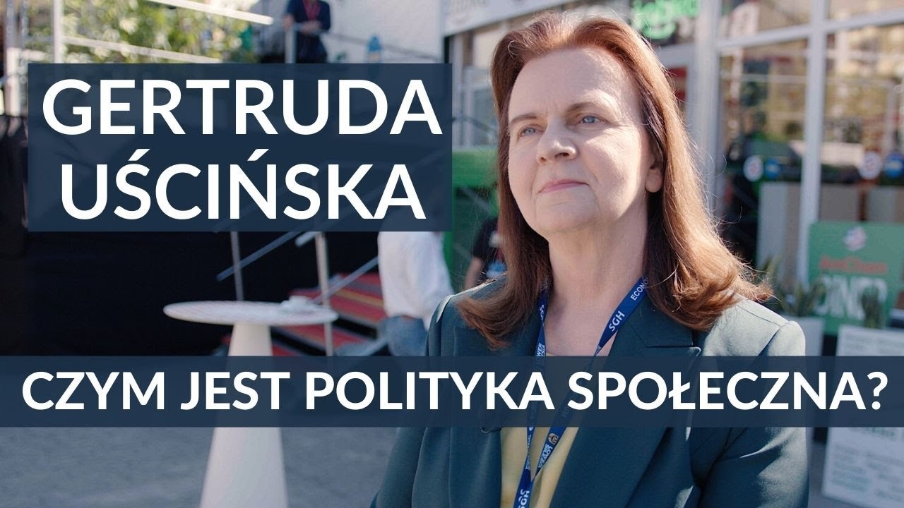 Po co nam polityka społeczna? [Gertruda Uścińska]