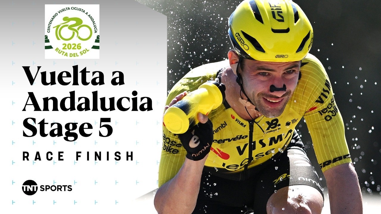 EXPLOSIVE WIN! 👏 | Vuelta a Andalucia Ruta Ciclista Del Sol Stage 5 Final KM's | TNT Sports Cycling