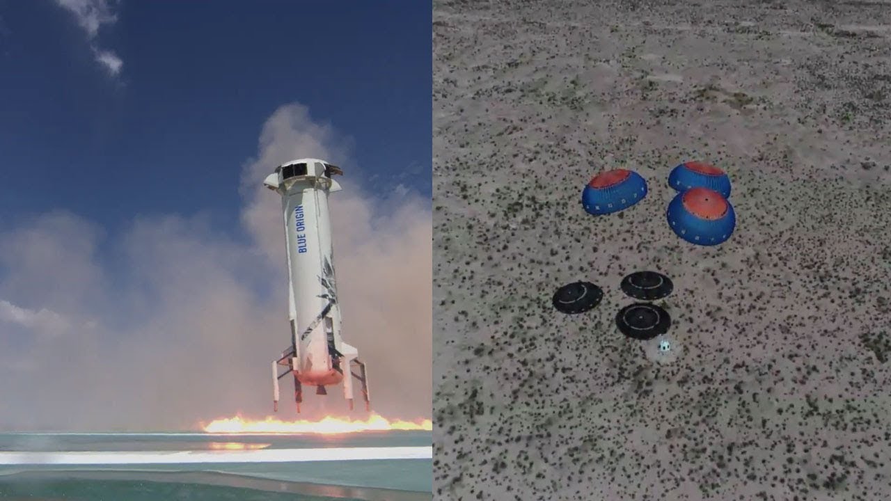 New Shepard launch & landing, April 2018 YouTube