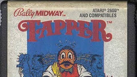 Tapper (1984) Atari 2600+ Atari 7800+