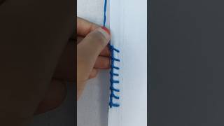 👌Most demanding borderline embroidery design tutorial🔥 #highlights #share