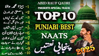 Top 10 punjabi naats 2025 | bara muhammad wala |best collection on punjabi naats | Abid Rauf Qadri