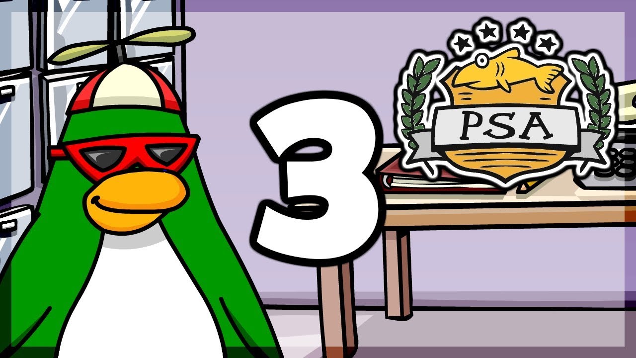 PSA Mission 3: Case of the Missing Coins | Club Penguin Rewritten - YouTube