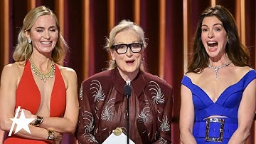 Meryl Streep, Anne Hathaway en Emily Blunt