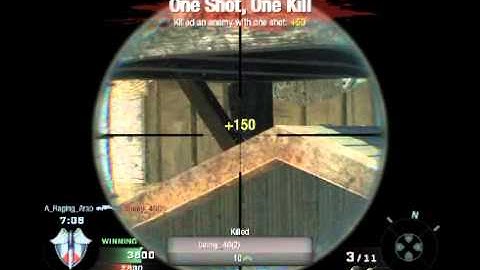Black Ops - Sniping on Firing Range