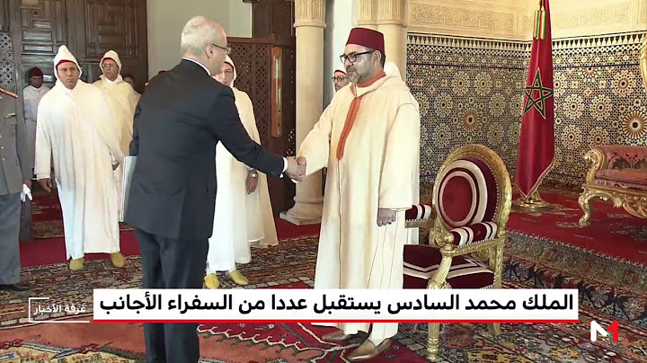 الملك محمد السادس يستقبل عددا من السفراء الأجانب