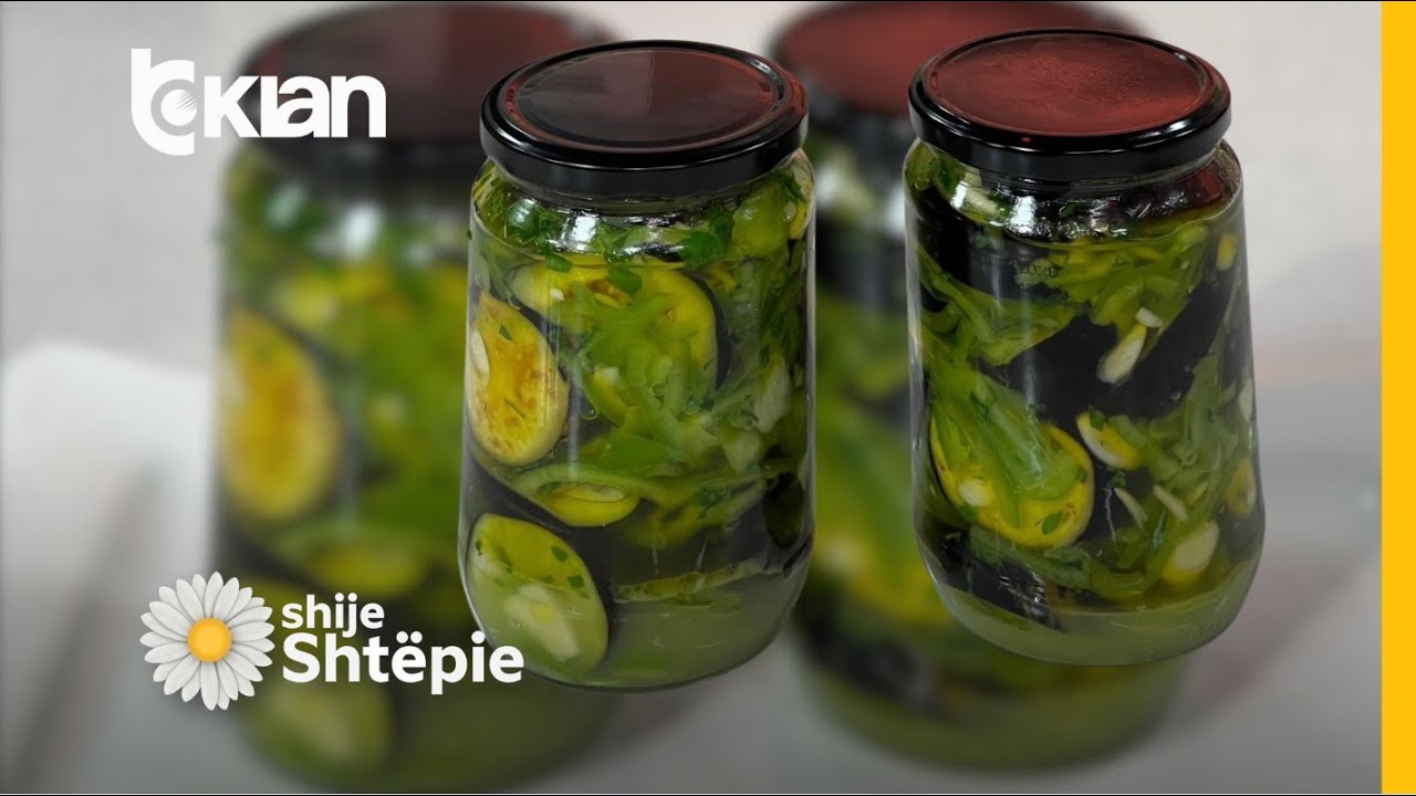 Shije Shtëpie - Turshi patëllxhani dhe speca, super e lehtë, super e shijshme - Tv Klan