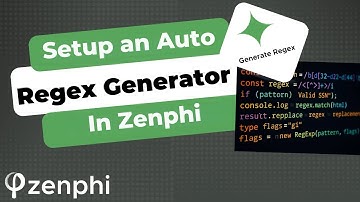 Generate Regex From Text Automatically With AI | Auto Regex Generator In Zenphi