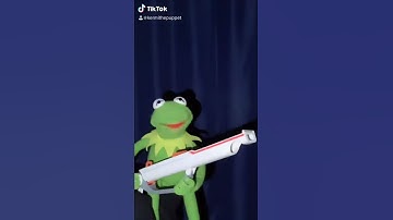Riding around the block with a glock, Kermitthepuppet tiktok