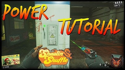 How To Turn On Power And Find Tuff Nuff "Shaolin Shuffle Guide"