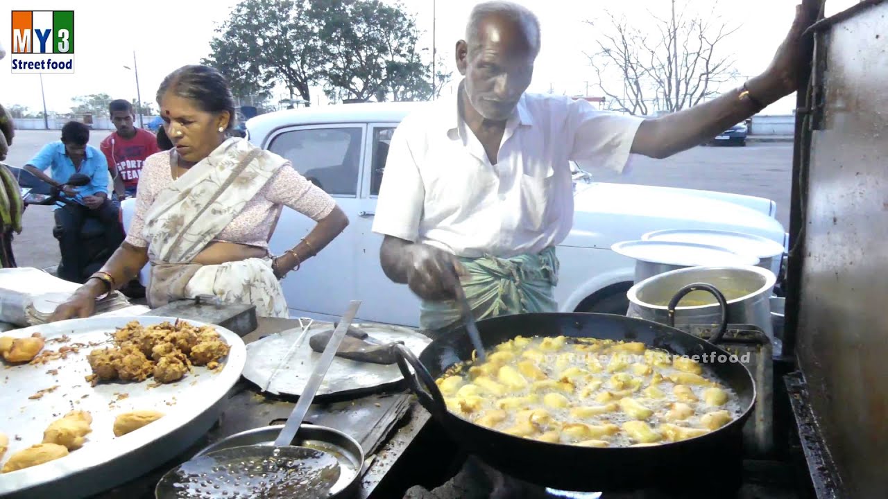 MIRCHI BAJJI MAKING | STREET FOOD | street food