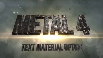 Cinematic Multi-Material Intro