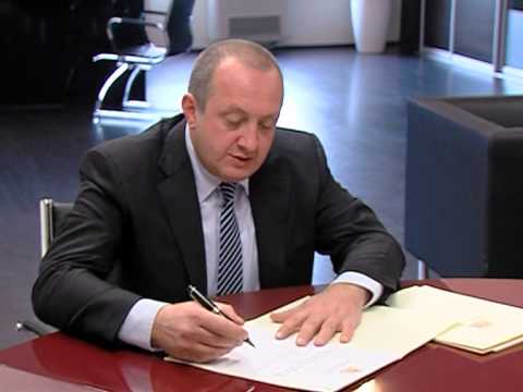 შეიარაღებული ჯარების გაერთიანებული შტაბის უფროსის დანიშვნა