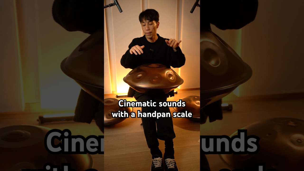 Create cinematic sounds on the #handpan. Reo Matsumoto introduces the MAG G2 scale.