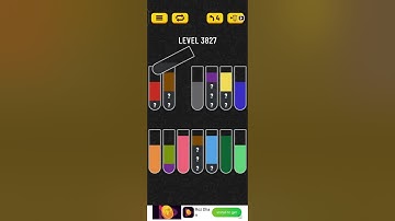 water sort puzzle level 3827