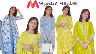 Myntra Kurta Set Haul/ First Impression Video/ Pakistani kurta set /Coord Set/ Anarkali Suit Set