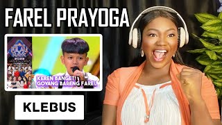 FAREL PRAYOGA - Klebus | ROAD TO KILAU RAYA JAKARTA VIRAL REACTION!!😱