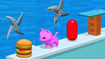 Dont slice the cat! Very satisfying and relaxing ASMR slicing game