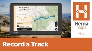 Hema Nav - How to Record a Track