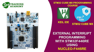 External Interrupt Programming in STM32F4 | Nucleo-F446RE | STM32 CUBE MX | STM32F446RE | T - 8