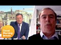 Piers Morgan and Peter Hitchens Clash over the Coronavirus Lockdown | Good Morning Britain