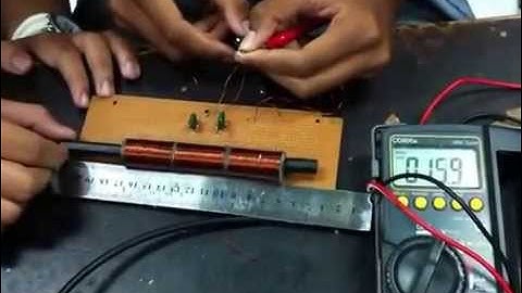 LVDT(Linear Variable Differential Transformer) Experiment - Demo || _Bahasa_