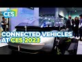 New connected vehicle tech at ces 2023