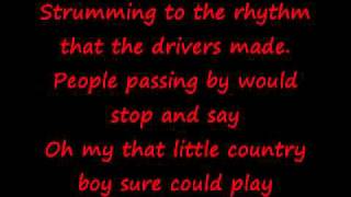 Video thumbnail of "Johnny B Goode- Michael J Fox- Lyrics"