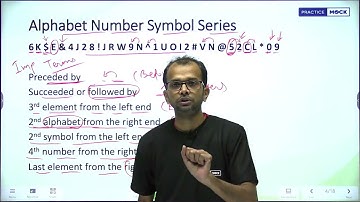 Alpha Numeric Symbol Series | Concept | Reasoning | PracticeMock | Amit Sir