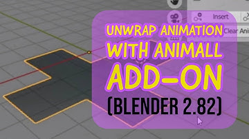create a cube unwrap animation with animall addon in 3 minutes (Blender 2.82)